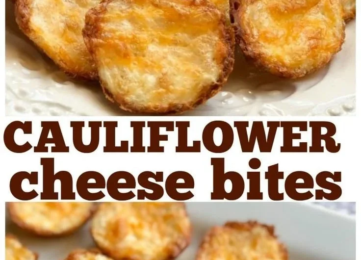 Crispy roasted cauliflower bites served as a healthy snack option