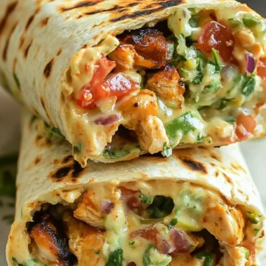 Delicious Chipotle Ranch Grilled Chicken Burrito wrapped in foil