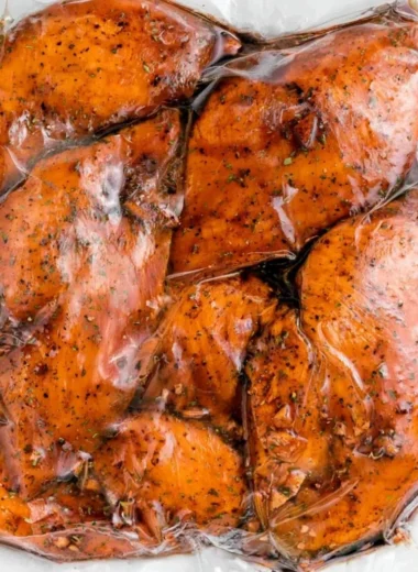 Balsamic chicken marinated and grilled to perfection
