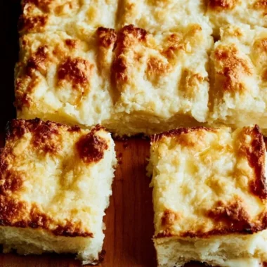 Golden butter swim biscuits served warm on a plate