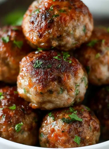 Delicious homemade meatballs prepared using an easy meatball recipe.