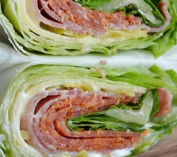 Italian Lettuce Wraps for low carb and keto diets