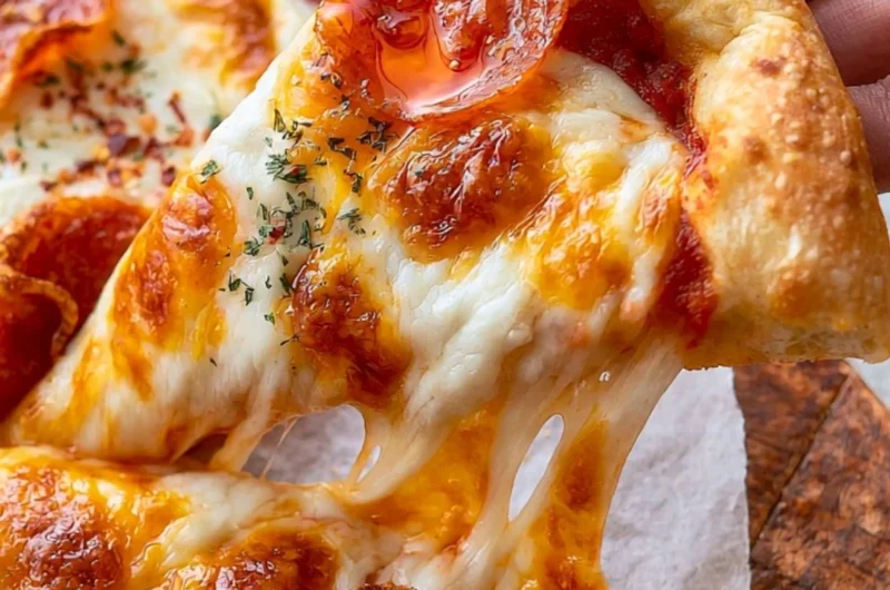 Easy pizza dough recipe preparation and ingredients for homemade pizzas.