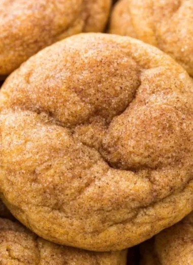 Delicious homemade Pumpkin Spice Cookies on a plate